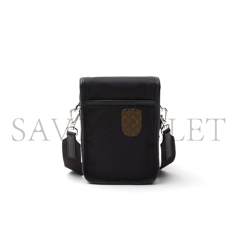 PRADA RE-NYLON AND SAFFIANO LEATHER SHOULDER BAG 2VD043 (19*14*5.5cm) PRADA RE-NYLON AND SAFFIANO LEATHER SHOULDER BAG 2VD043 (19*14*5.5cm)